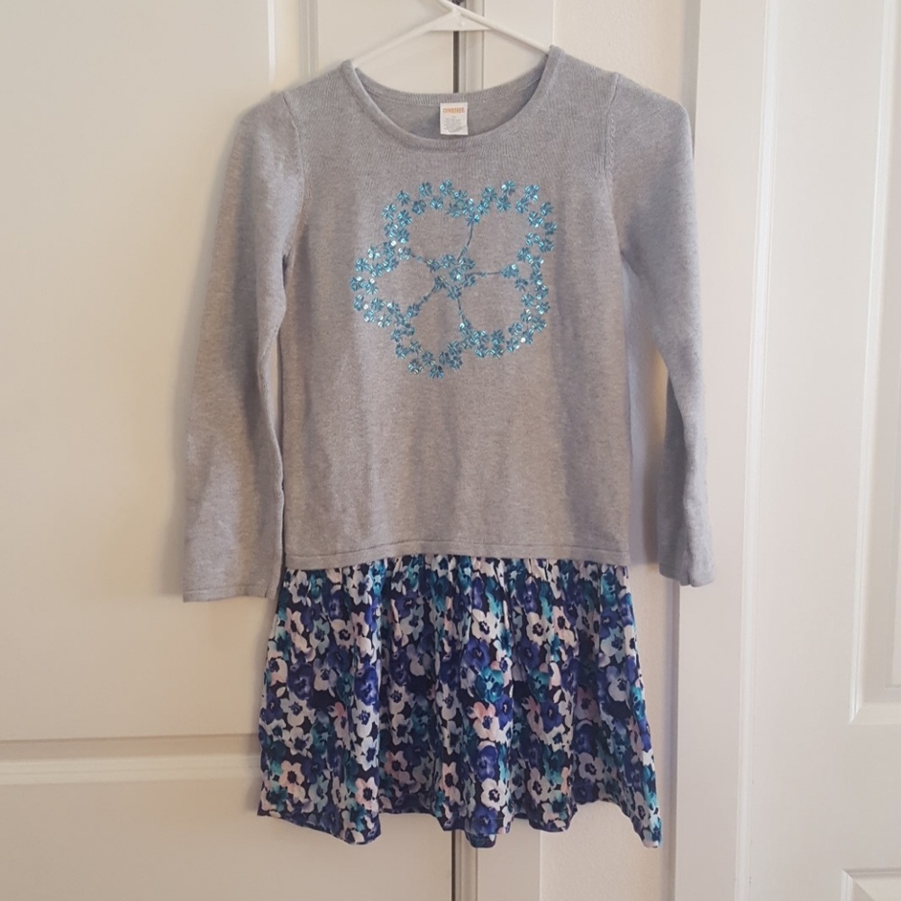 Gymboree Girls Sweater-top 2 in 1 Dress